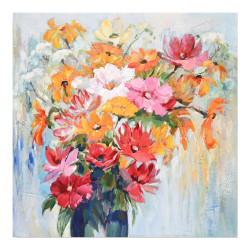 Πίνακας σε καμβά Spino I Inart 80x3x80εκ ** Πίνακας σε καμβά Spino I Inart 80x3x80εκ **