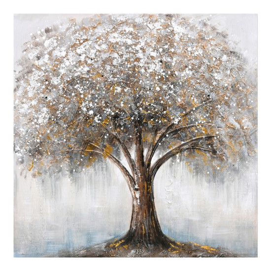 Πίνακας σε καμβά Nator I Inart 80x3x80εκ **