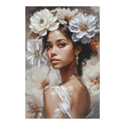 Πίνακας σε καμβά Lilibet Ι 3D Inart 60x2.5x90εκ ** Πίνακας σε καμβά Lilibet Ι 3D Inart 60x2.5x90εκ **