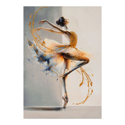 Πίνακας σε καμβά Dancito 3D Inart 70x2.5x100εκ ** Πίνακας σε καμβά Dancito 3D Inart 70x2.5x100εκ **