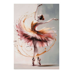 Πίνακας σε καμβά Dancito I 3D Inart 70x2.5x100εκ ** Πίνακας σε καμβά Dancito I 3D Inart 70x2.5x100εκ **