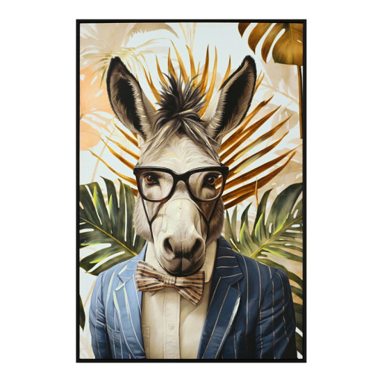 Πίνακας σε καμβά Αsilas Ι Inart 62x4x92εκ **
