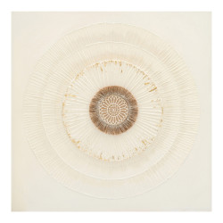 Πίνακας σε καμβά Circled 3D Inart 80x3x80εκ ** Πίνακας σε καμβά Circled 3D Inart 80x3x80εκ **