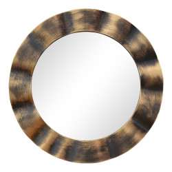 Καθρέπτης Perfor Inart μπρονζέ pp Φ55x2.5εκ **