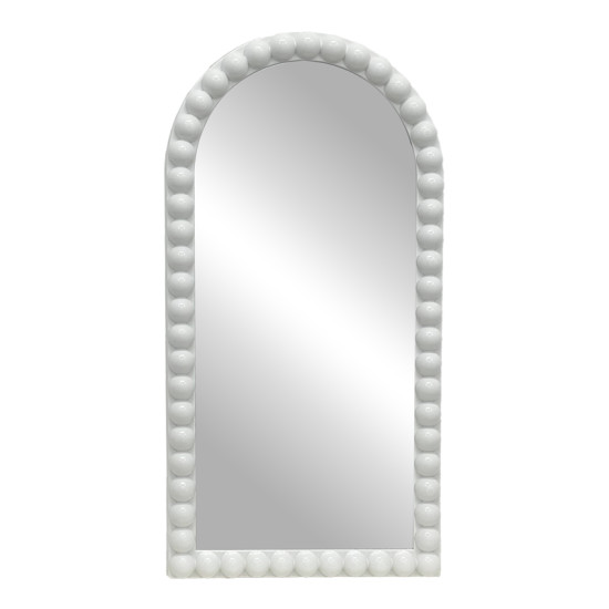Καθρέπτης Pavloval Inart λευκό pp 42x3.5x81εκ **