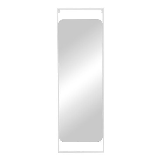Καθρέπτης Piza Inart λευκό μέταλλο 45x2x140εκ **