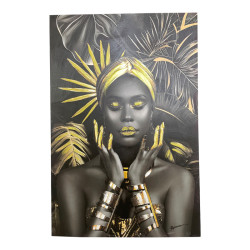 Πίνακας σε καμβά Umone I Inart 80x3x120εκ ** Πίνακας σε καμβά Umone I Inart 80x3x120εκ **