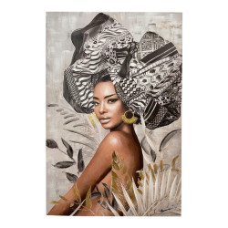 Πίνακας σε καμβά Jewler I 3D Inart 80x3x120εκ ** Πίνακας σε καμβά Jewler I 3D Inart 80x3x120εκ **