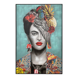 Πίνακας σε καμβά Frilo Inart με πλαίσιο 80x3x120εκ ** Πίνακας σε καμβά Frilo Inart με πλαίσιο 80x3x120εκ **