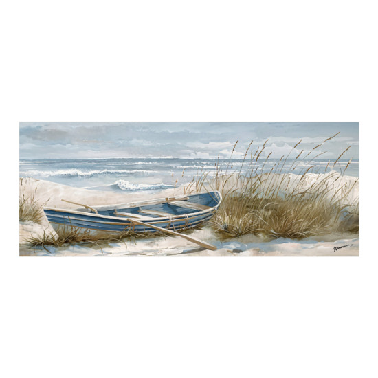 Πίνακας σε καμβά Barcu Inart με πλαίσιο 150x3.5x60εκ **