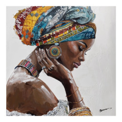 Πίνακας σε καμβά Jalo 3D Inart με πλαίσιο 80x3.5x80εκ ** Πίνακας σε καμβά Jalo 3D Inart με πλαίσιο 80x3.5x80εκ **