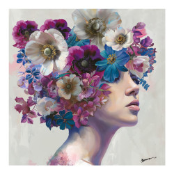 Πίνακας σε καμβά Mavare 3D Inart με πλαίσιο 100x3.5x100εκ ** Πίνακας σε καμβά Mavare 3D Inart με πλαίσιο 100x3.5x100εκ **