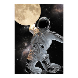 Πίνακας σε καμβά Mallo 3D Inart με πλαίσιο 70x3.5x100εκ **