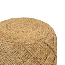 Σκαμπό Vladir Inart φυσικό 100% γιούτα 40x40x40εκ ** Σκαμπό Vladir Inart φυσικό 100% γιούτα 40x40x40εκ **