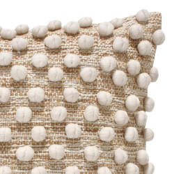 Μαξιλάρι Finne Inart βαμβακερό σε μπεζ απόχρωση 45x45εκ ** Μαξιλάρι Finne Inart βαμβακερό σε μπεζ απόχρωση 45x45εκ **