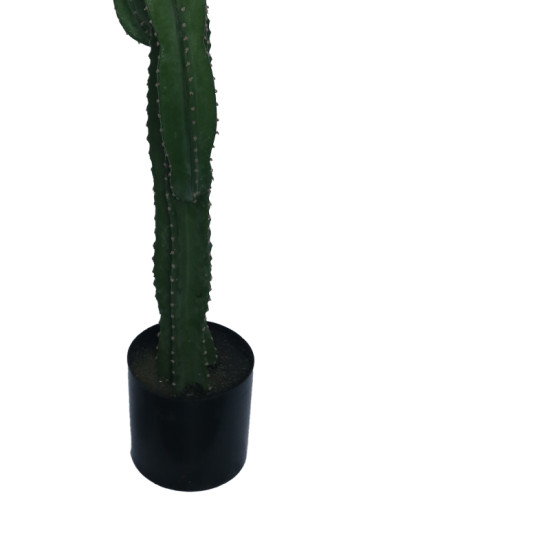 Διακοσμητικό φυτό Cactus I σε γλάστρα Inart πράσινο pp Υ155εκ **