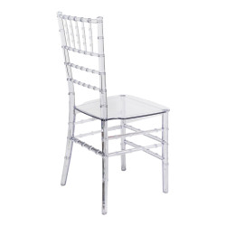 Καρέκλα Tiffany διάφανο pc 38x38.5x88εκ **