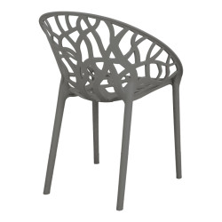 Πολυθρόνα Daren pp σε ανθρακί απόχρωση 59x60x79,5εκ **