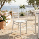 Καρέκλα Tiffany Ι pp σε λευκή απόχρωση 38.5x46.5x87εκ **