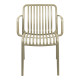 Πολυθρόνα Zoi pp cappuccino 54x57.5x79εκ **