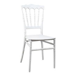 Καρέκλα Napoleon pp λευκή 38,5x46,5x89εκ **