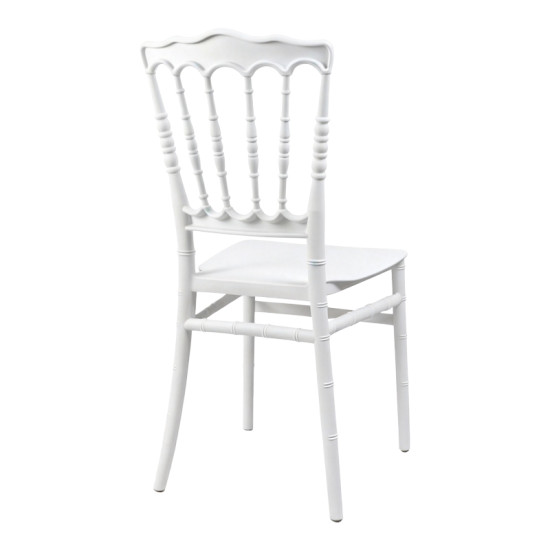 Καρέκλα Napoleon pp λευκή 38,5x46,5x89εκ **