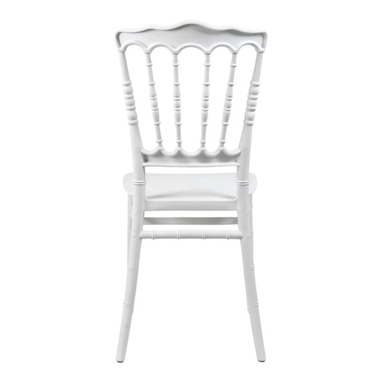Καρέκλα Napoleon pp λευκή 38,5x46,5x89εκ **