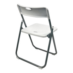 Καρέκλα catering-συνεδρίου πτυσσόμενη Edison λευκό 38x49x73εκ **