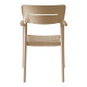 Πολυθρόνα Pilma cappuccino PP 57x54x82εκ **