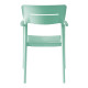 Πολυθρόνα Pilma μέντα PP 57x54x82εκ **