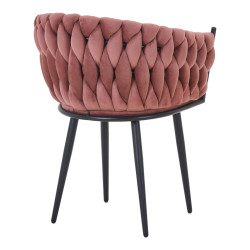 Πολυθρόνα Vivian σάπιο μήλο βελούδο-πόδι μαύρο μέταλλο 61x55x80εκ - 2τμχ. ** Πολυθρόνα Vivian σάπιο μήλο βελούδο-πόδι μαύρο μέταλλο 61x55x80εκ - 2τμχ. **