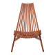 Πολυθρόνα Phoenox πτυσσόμενη φυσικό teak ξύλο 101x63x80εκ **
