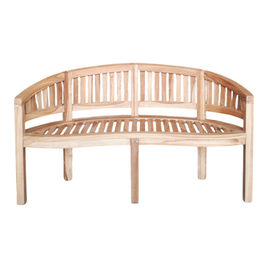 3 seater sofaCoren  natural teakwood 150x61x87cm **