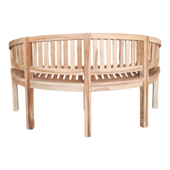 3 seater sofaCoren  natural teakwood 150x61x87cm **