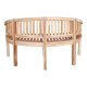 3 seater sofaCoren  natural teakwood 150x61x87cm **