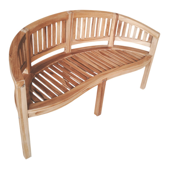 3 seater sofaCoren  natural teakwood 150x61x87cm **