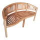 3 seater sofaCoren  natural teakwood 150x61x87cm **