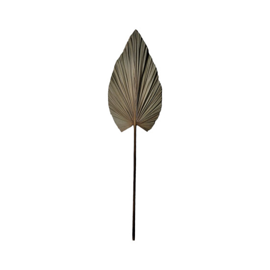 Διακοσμητικό φύλλο Leafen I Inart φυσικό palm leaf 130εκ **