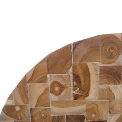 Διακοσμητικό τοίχου Sorendine φυσικό ξύλο Φ60x4εκ **