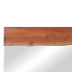 Καθρέπτης Riverine teak ξύλο σε φυσική απόχρωση 120x80x4εκ **