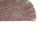 Διακοσμητικό τοίχου Nairone Inart seagrass-abaca σε φυσικό χρώμα 85x105x10εκ **