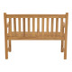 Καναπές Nat teak ξύλο σε φυσική απόχρωση 120x57x96εκ **