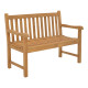 Καναπές Nat teak ξύλο σε φυσική απόχρωση 120x57x96εκ **