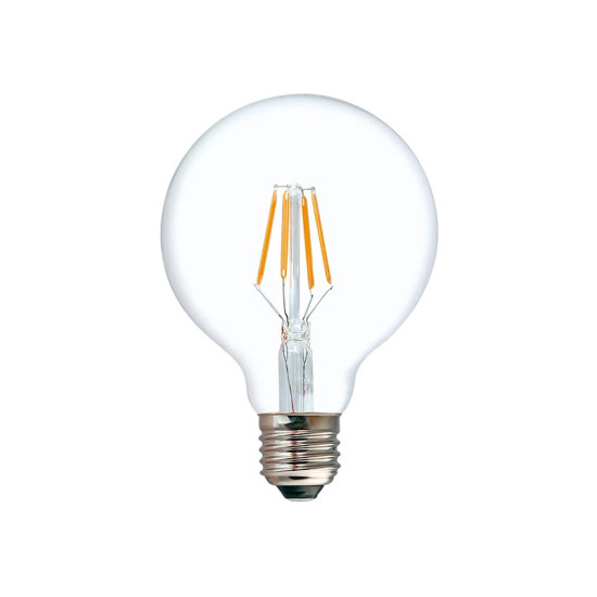 Λαμπτήρας LED G80 Bulb 4W E27 3000K 200-220V clear **