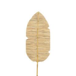 Διακοσμητικό φυτό Bantou Inart banana leaf σε φυσική απόχρωση Υ200εκ **