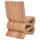 Πολυθρόνα Favorsy rattan σε φυσική απόχρωση 65x52x90εκ **