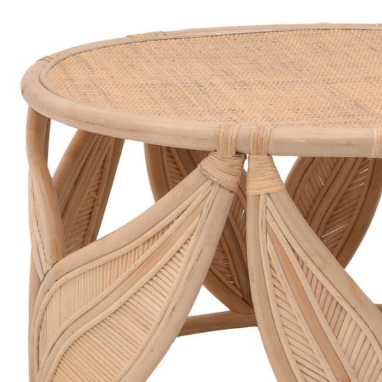 Σαλόνι Radictive-Siderty σετ 3τεμ rattan σε φυσική απόχρωση **