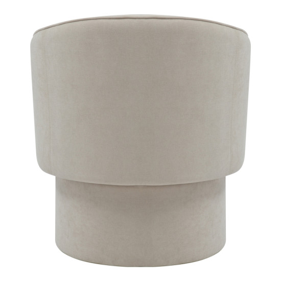 Armchair Playmob  fabric in beige shade 69x65x79cm **