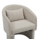 Armchair Playmob  fabric in beige shade 69x65x79cm **