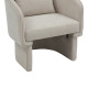 Armchair Playmob  fabric in beige shade 69x65x79cm **